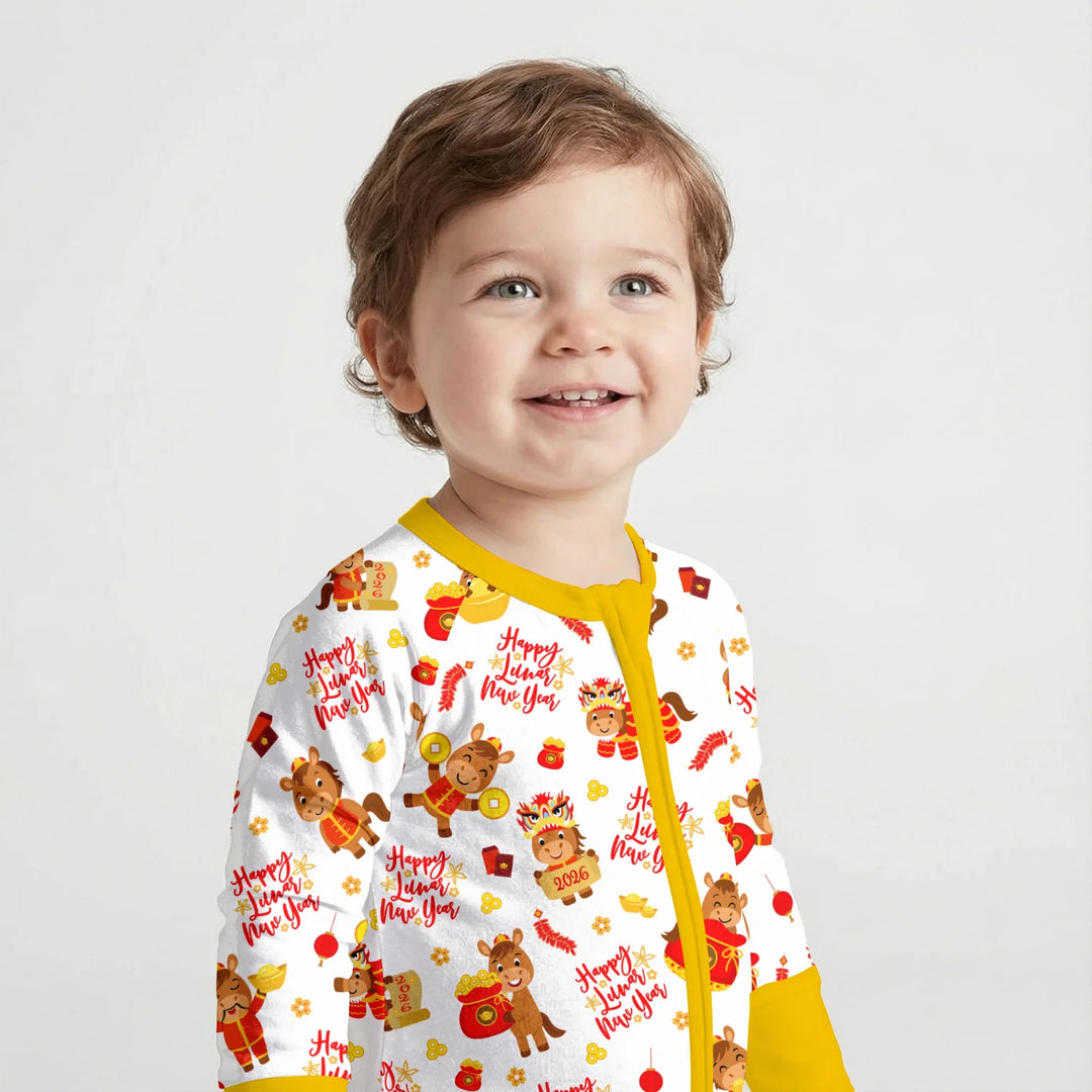 Year of the Horse Bamboo Convertible Zippy