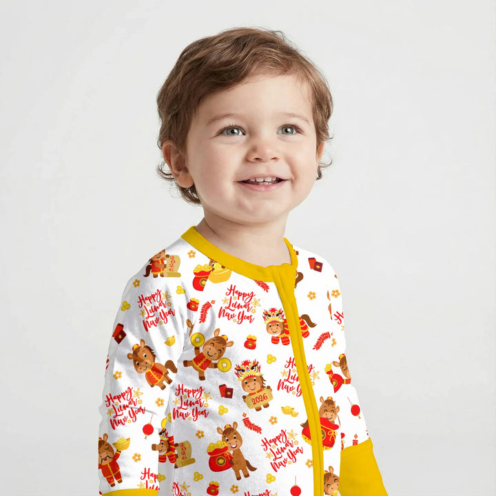 Year of the Horse Bamboo Convertible Zippy