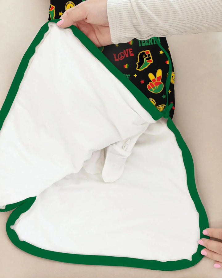 Peace Love Juneteenth Bamboo Sleep Bag
