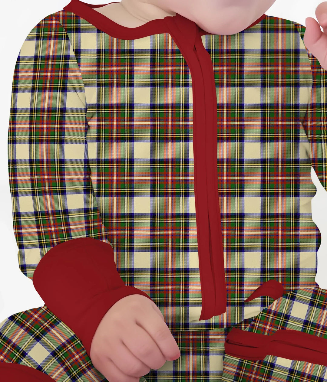 Cozy Evergreen Plaid Bamboo Convertible Zippy
