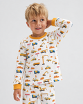 Construction Bamboo Two Piece Pyjamas Set