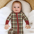 Cozy Evergreen Plaid Bamboo Convertible Zippy