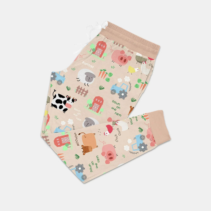 Farm Yard Bamboo Women Pajama Set