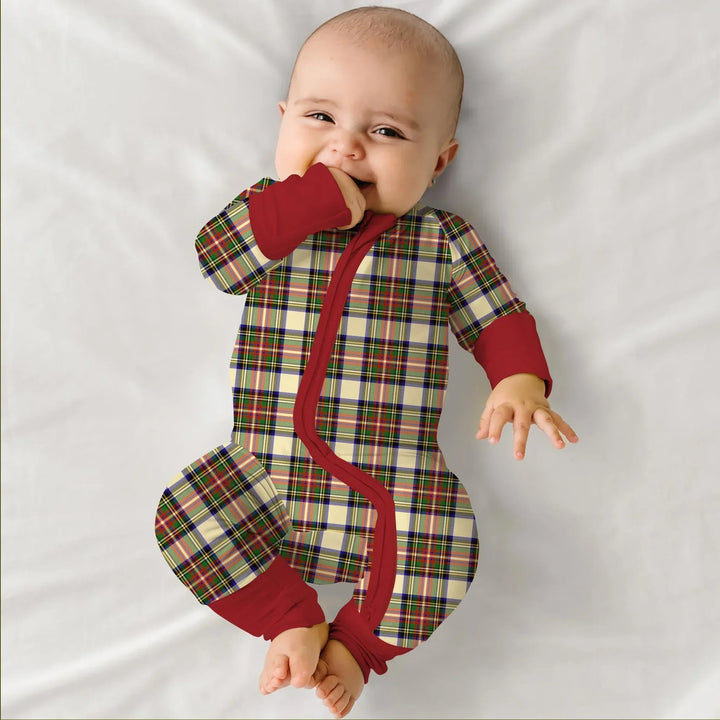 Cozy Evergreen Plaid Bamboo Convertible Zippy