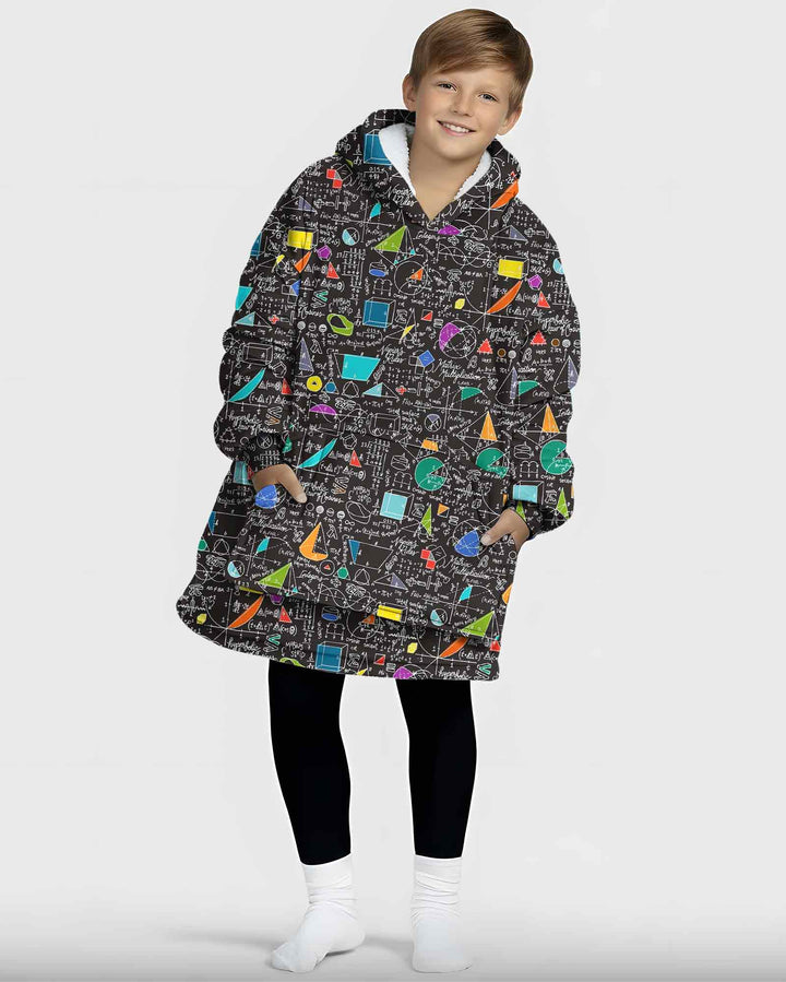 STEM Sketchbook Bamboo Blanket Hoodie