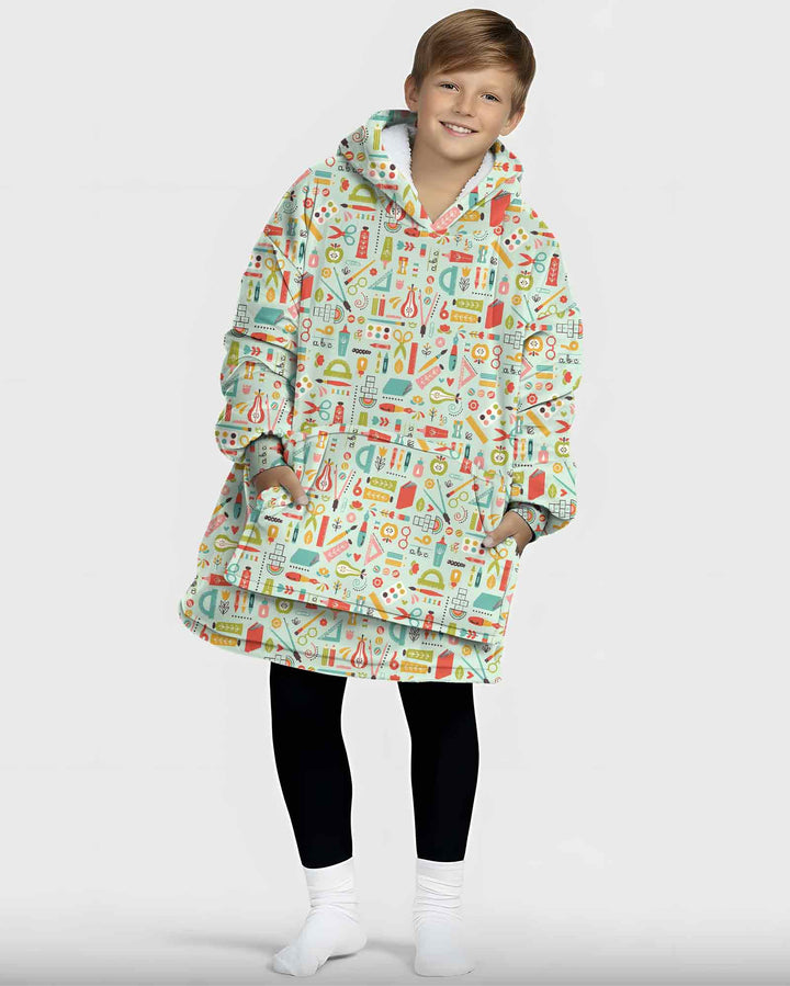 Creative Classroom Bamboo Blanket Hoodie