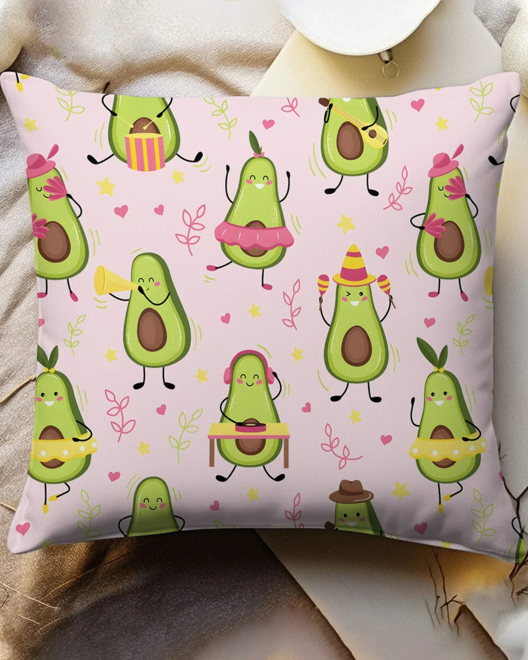 Avocado Fiesta Bamboo Pillow Case
