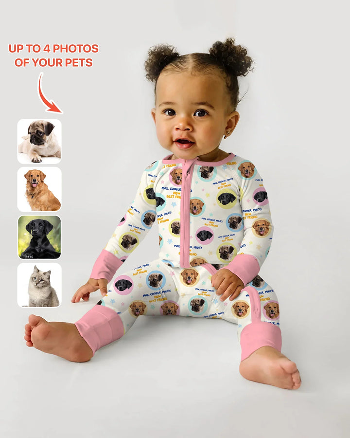 New Best Friend Custom Name And Pet Photos Convertible Zippy