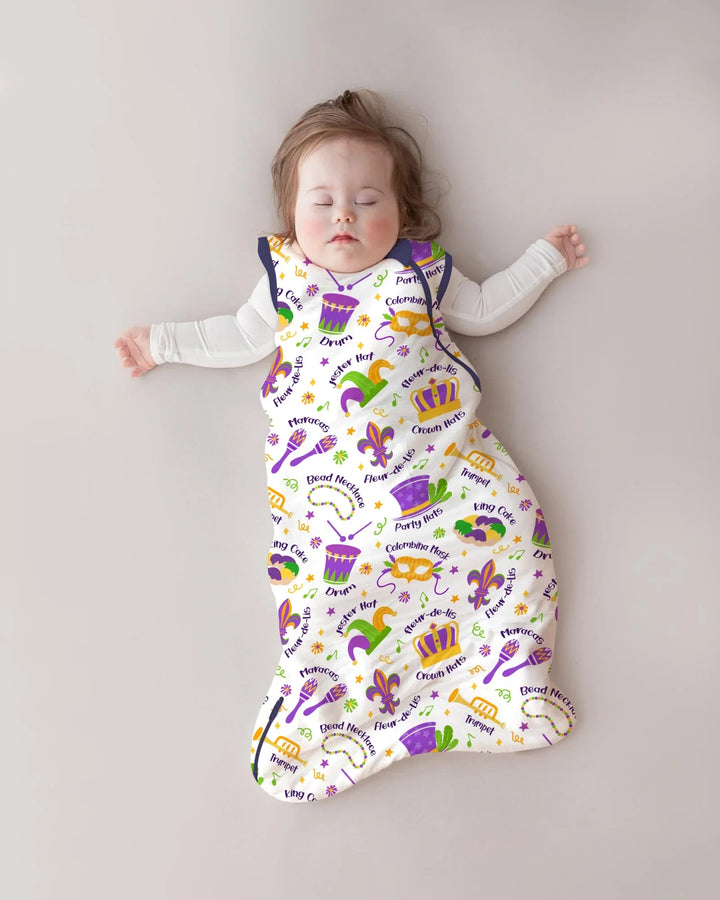 Mardi Gras Family Matching Bamboo Sleep Bag
