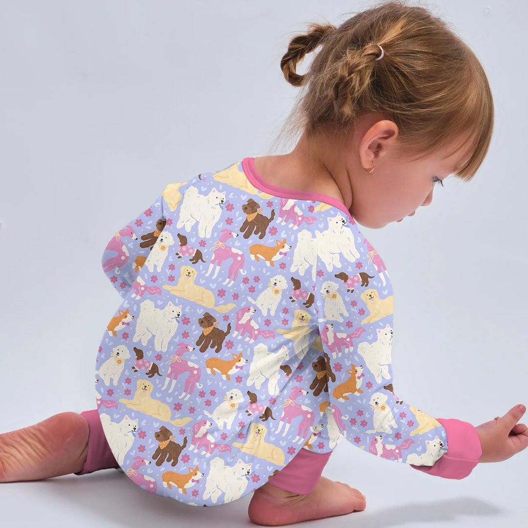 Floral Pawty Bamboo Convertible Zippy