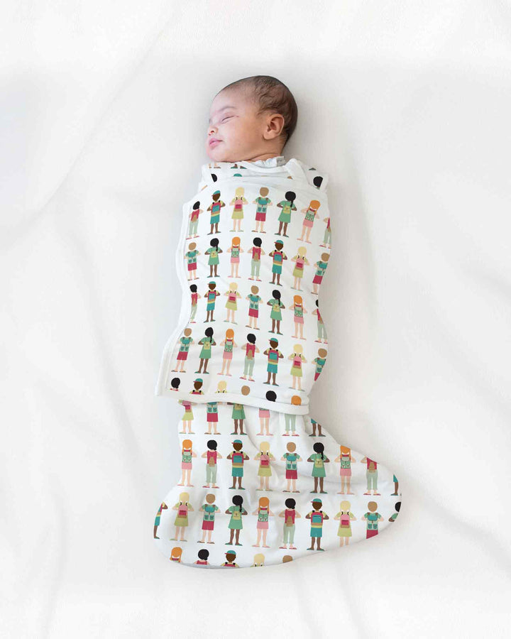 Little Friends Everywhere Bamboo Sleep Bag Swaddler