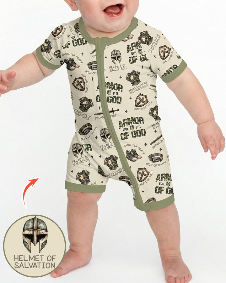 Camo Armor Of God Bamboo Shorty Zippy