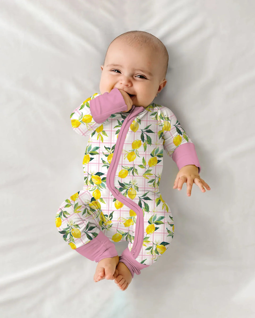 Mediterranean Lemons Family Matching Bamboo Convertible Zippy