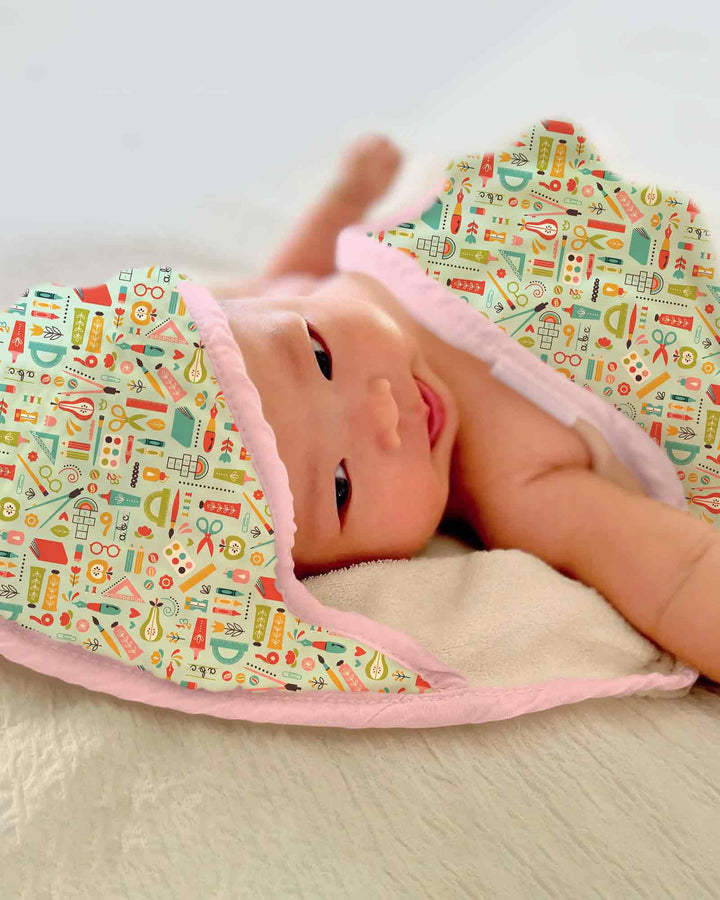 Creative Classroom Hooded Bamboo Towel Set