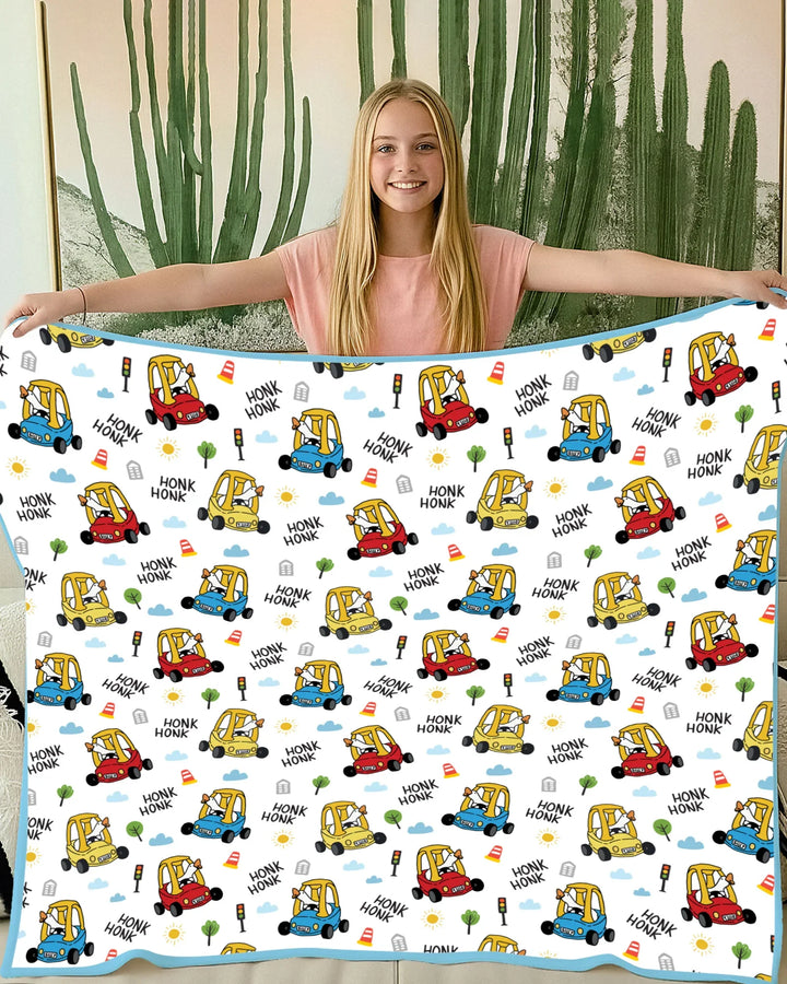 Honk Honk Silly Goose Bamboo Blanket
