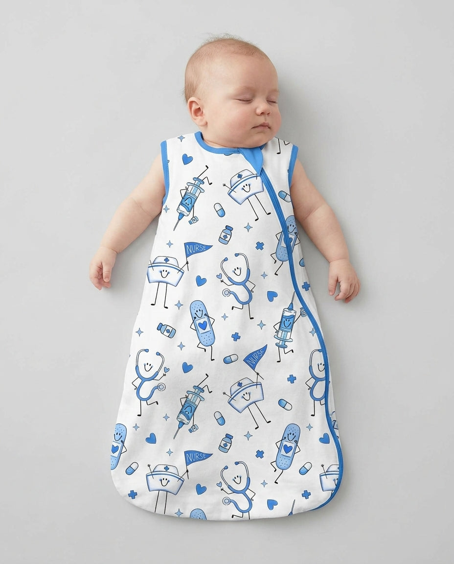 Cute Nurse Crew Bamboo Sleep Bag
