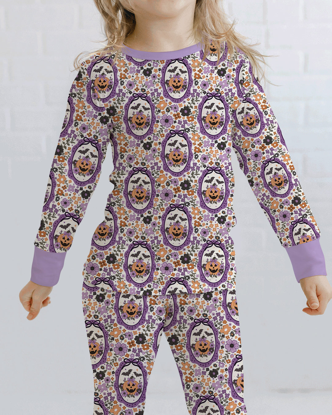 Template Bamboo Two Piece Long Sleeve Pyjamas Set