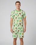 Christian Gamer Bamboo Men Short Sleeve Short Pajama Set