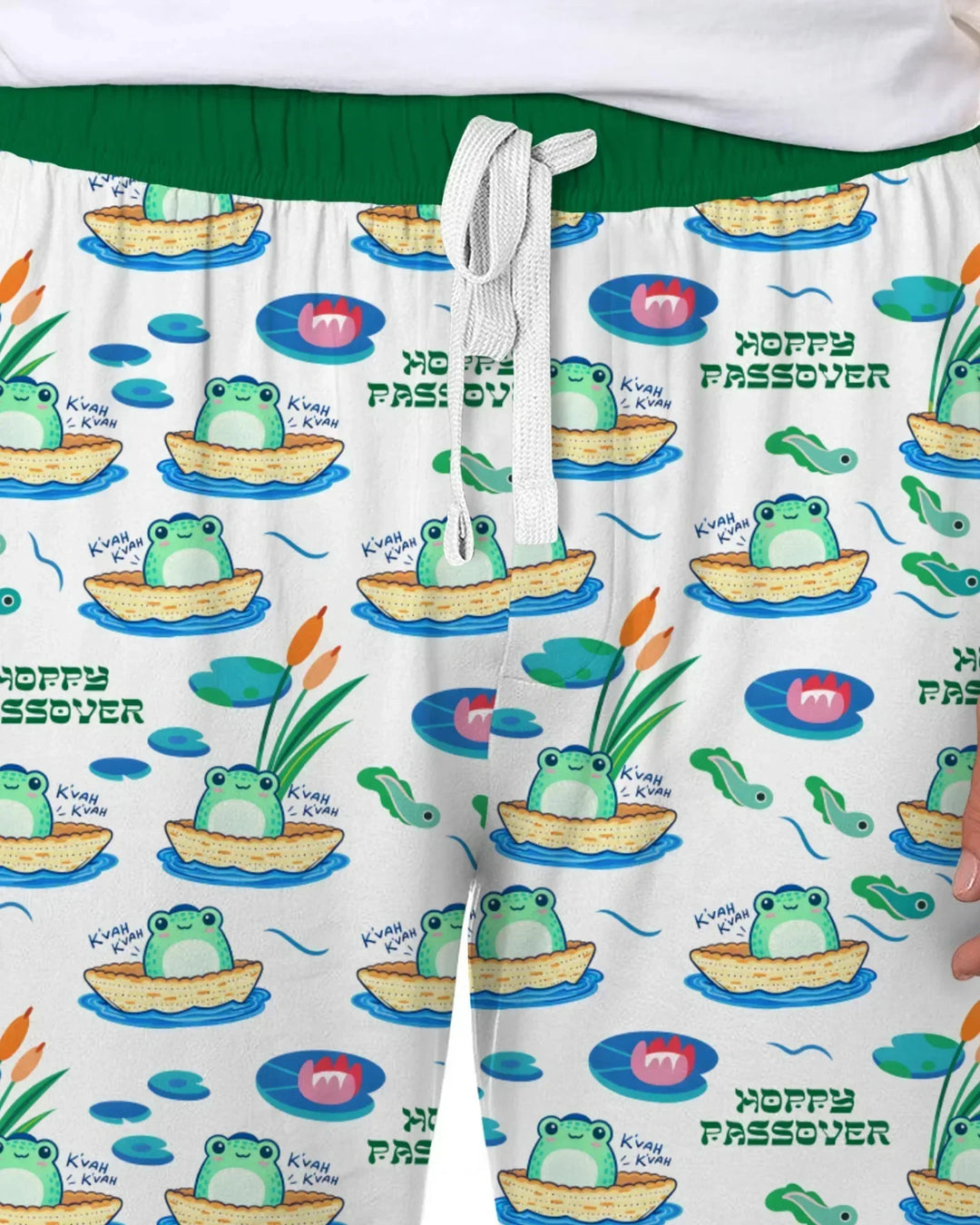 Hoppy Passover Family Matching Bamboo Men's Pajama Set