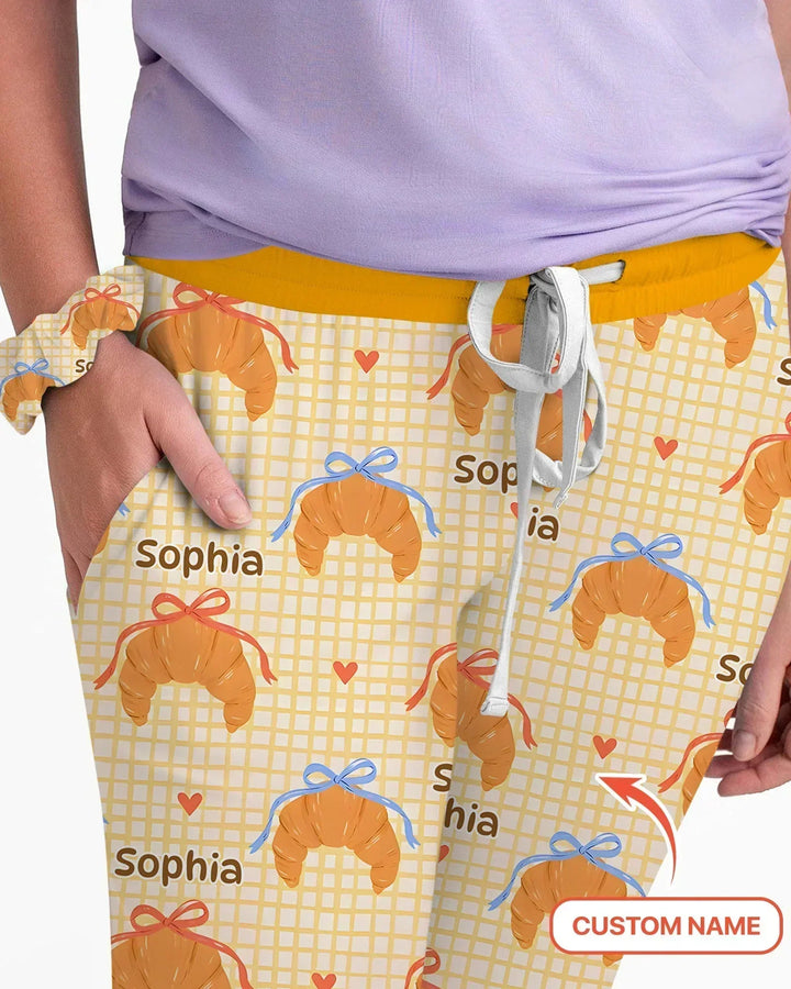Breakfast Love Family Matching Bamboo Women Pajama Set