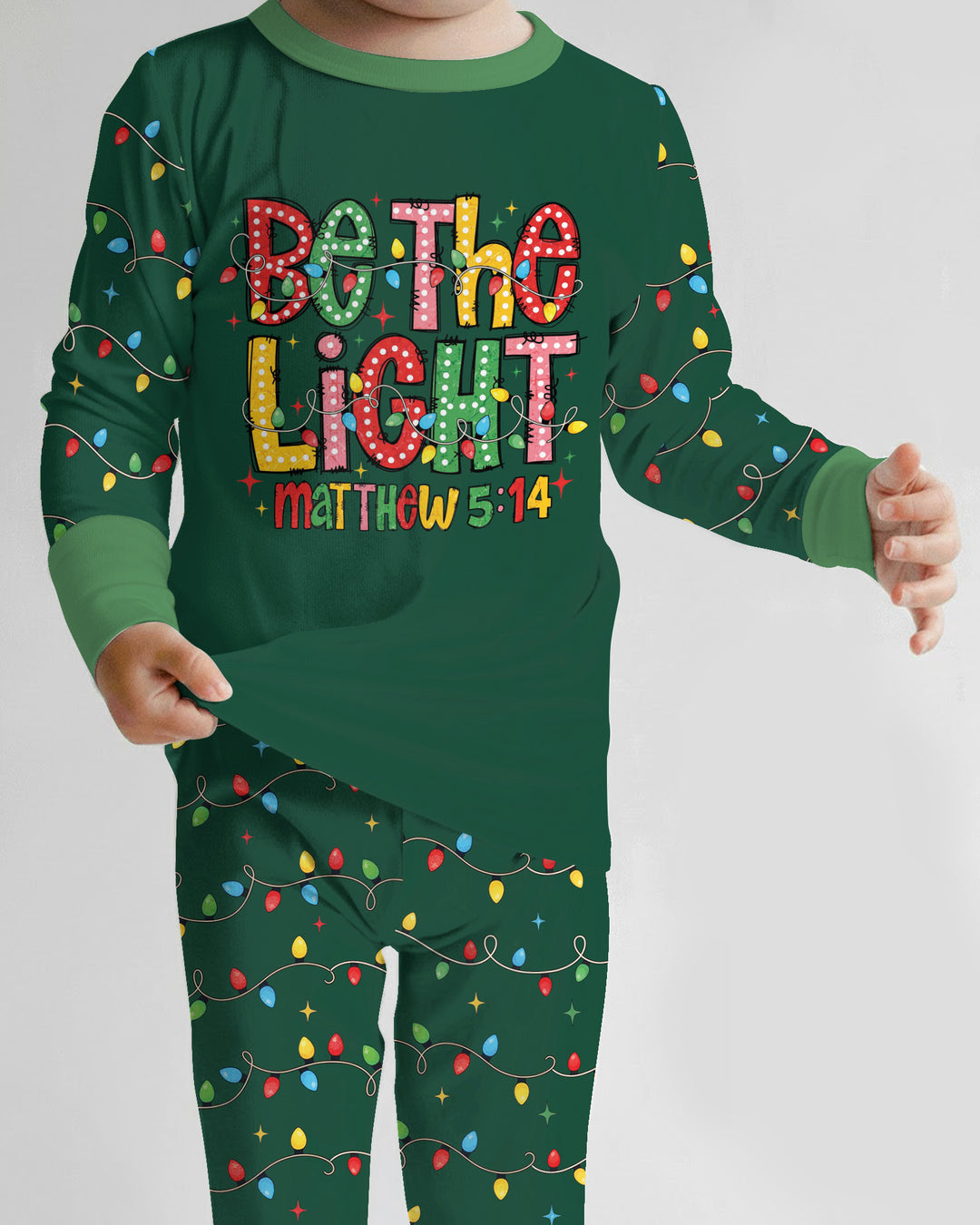 Be The Light Bamboo Two Piece Long Sleeve Pajama Set