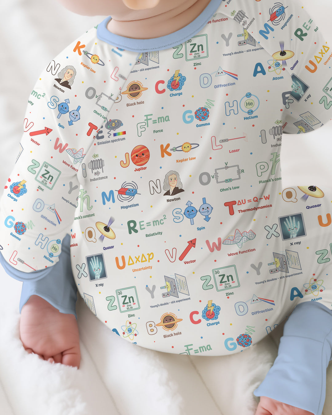The Physics Alphabet Bamboo Convertible Zippy