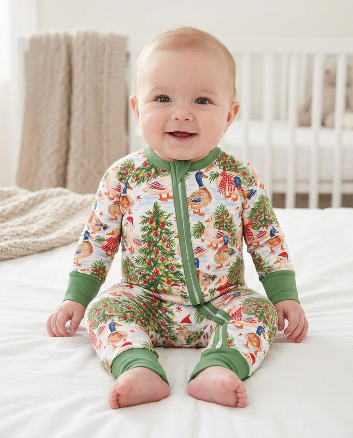 Christmas and Duck Bamboo Convertible Zippy