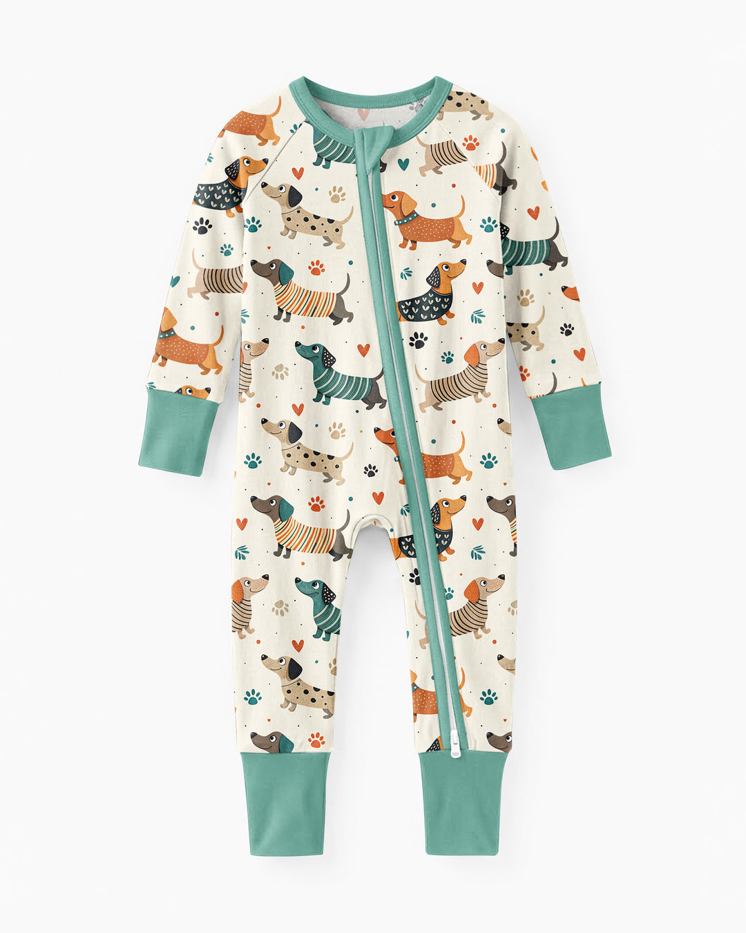 Cartoon Dachshund Bamboo Convertible Zippy