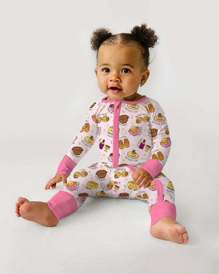 Shabbat Shalom Bamboo Convertible Zippy