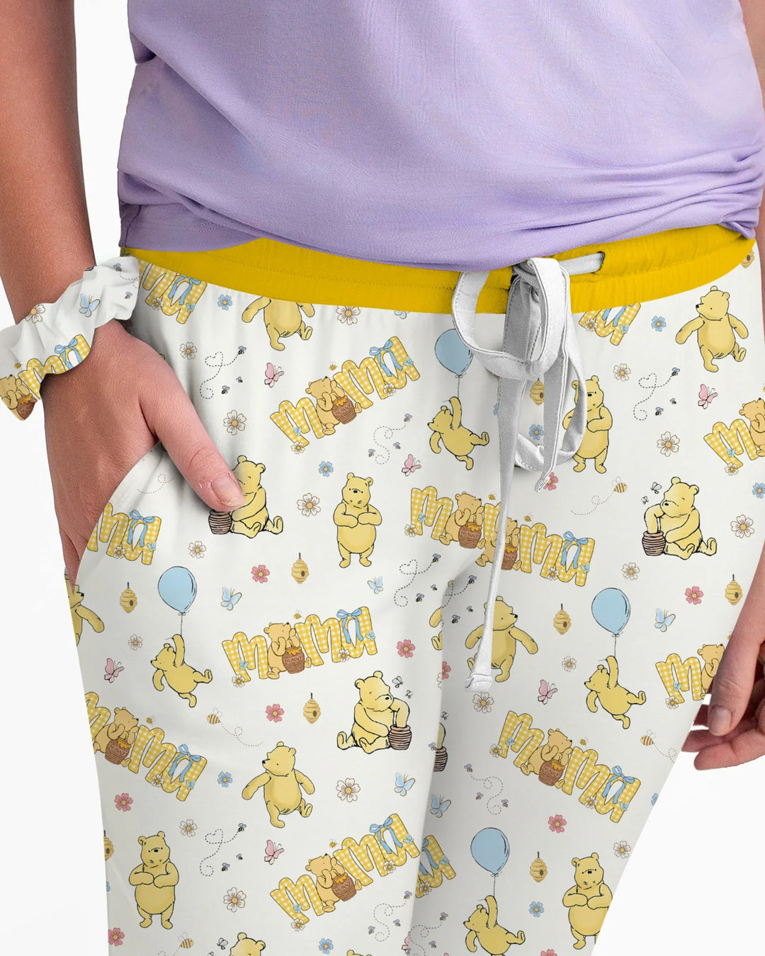 Mama & Mini Honey Bear Bamboo Women Pajama Set