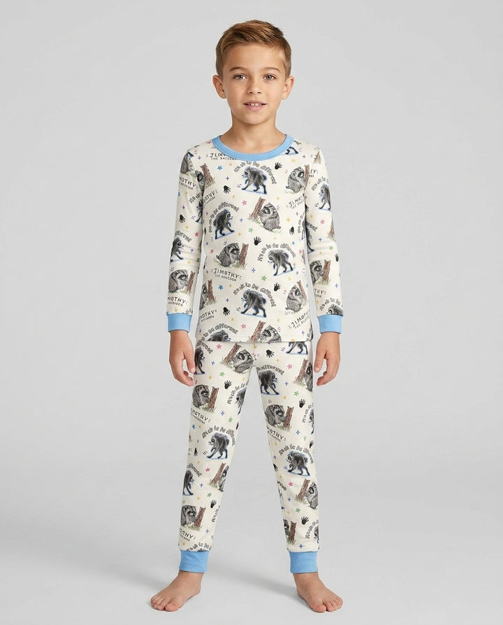 It's Okay to be Jimothy Bamboo Two Piece Long Sleeve Pajama Set