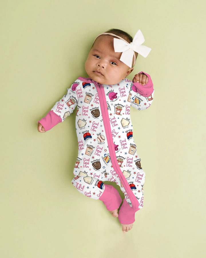 Christian Baseball Bamboo Convertible Zippy