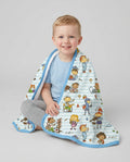 School Days Adventure Bamboo Blanket