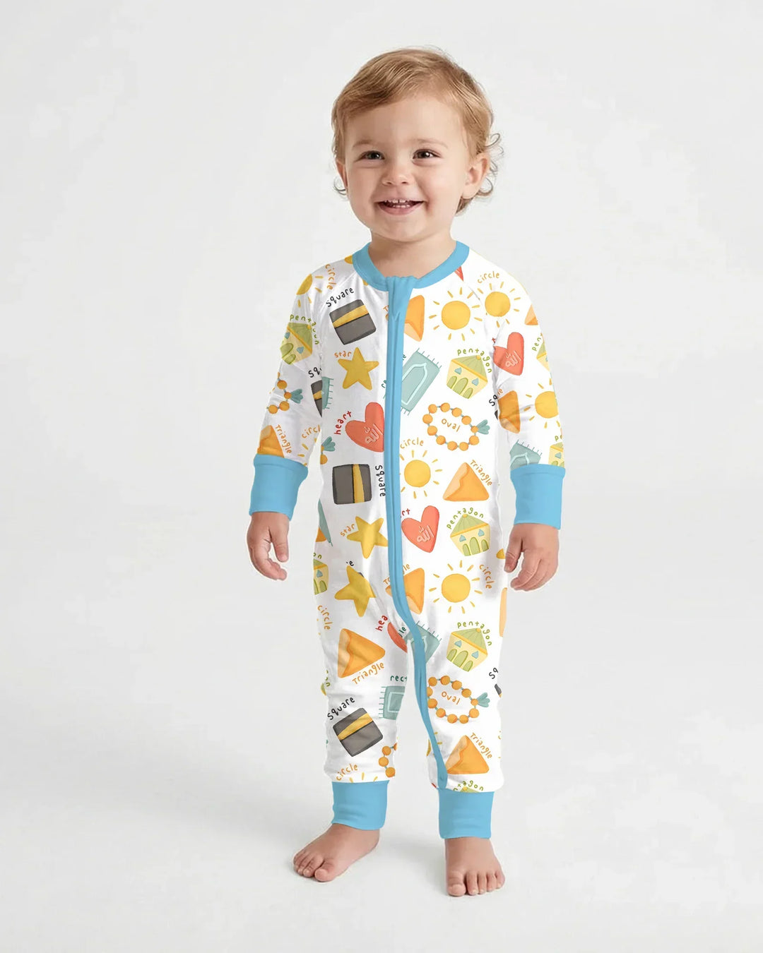 Islamic Shapes Bamboo Convertible Zippy