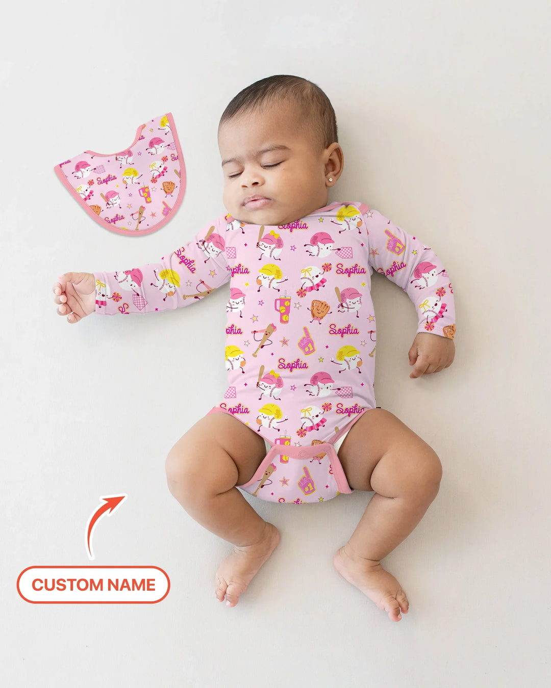 Baseball Mama and Mini Matching Bamboo Bodysuit