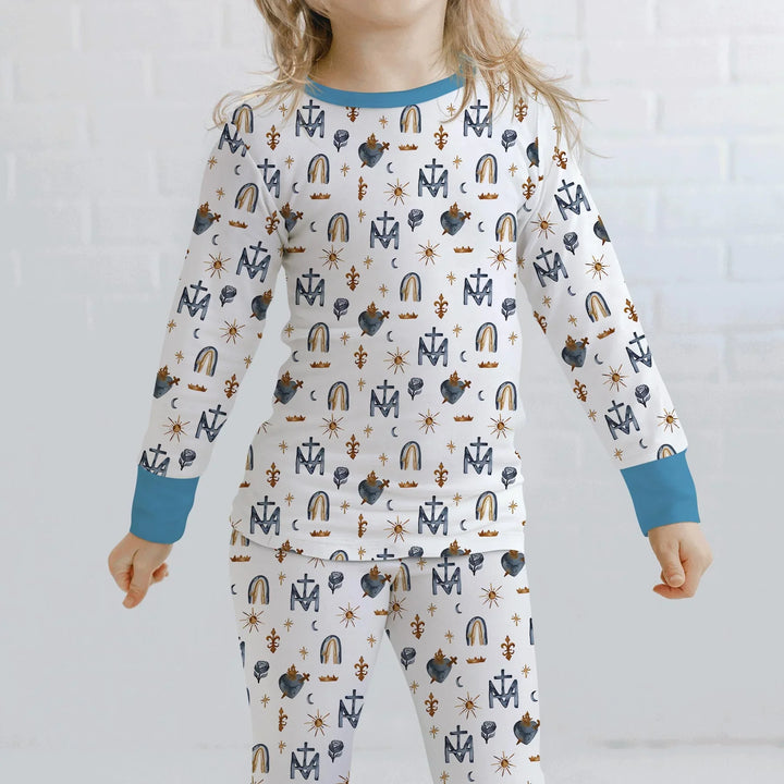 Sacred Blessings Bamboo Two Piece Long Sleeve Pajama Set