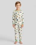 Safari Animals Bamboo Two Piece Long Sleeve Pajama Set