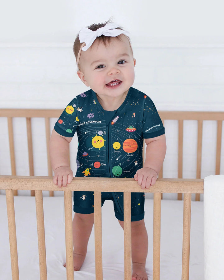 Solar System Explorers Bamboo Shorty Zippy