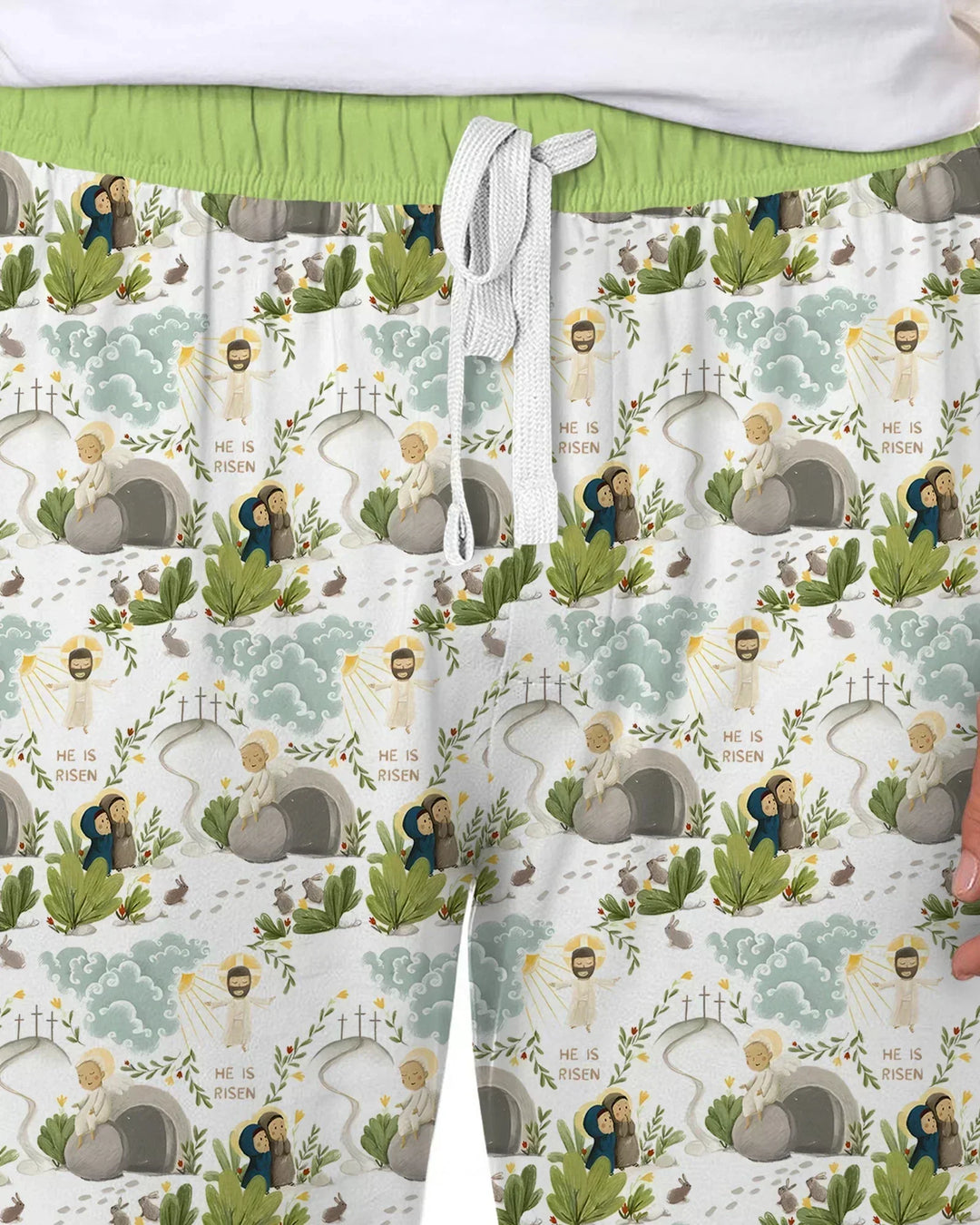 Matthew 28:1–8 He Is Risen Bamboo Men's Pajama Set