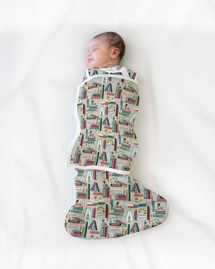 Bookworm Adventures Bamboo Sleep Bag Swaddler