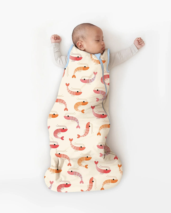Sweet Shrimp Parade Bamboo Sleep Bag