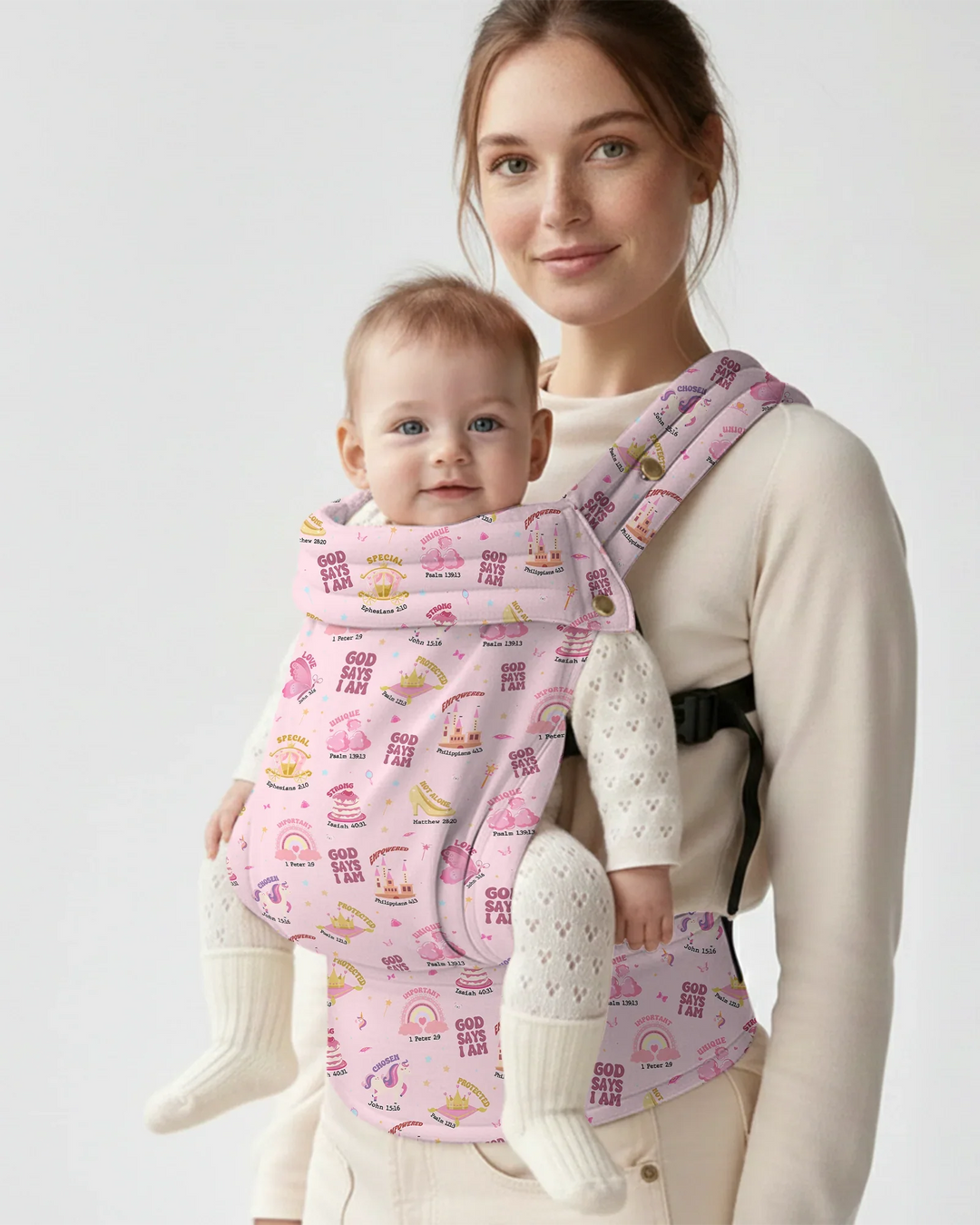 God Says I Am Princess Baby Carrier