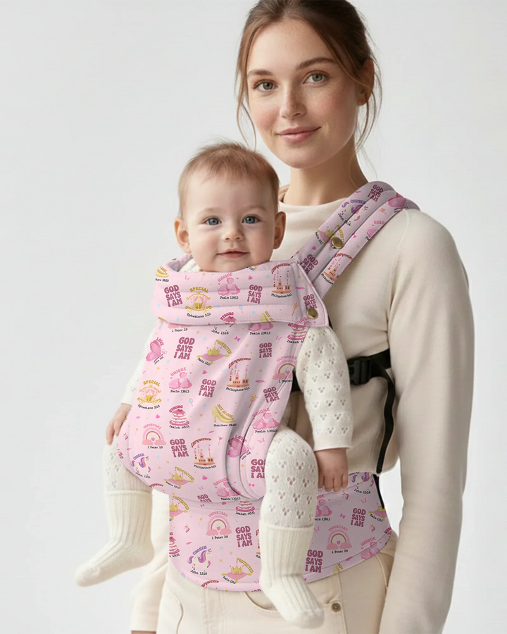 God Says I Am Princess Baby Carrier