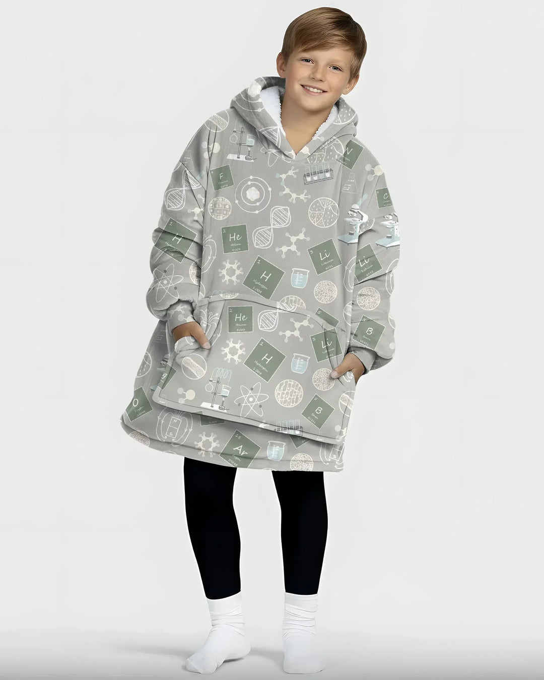 A Moment Of Science Bamboo Blanket Hoodie
