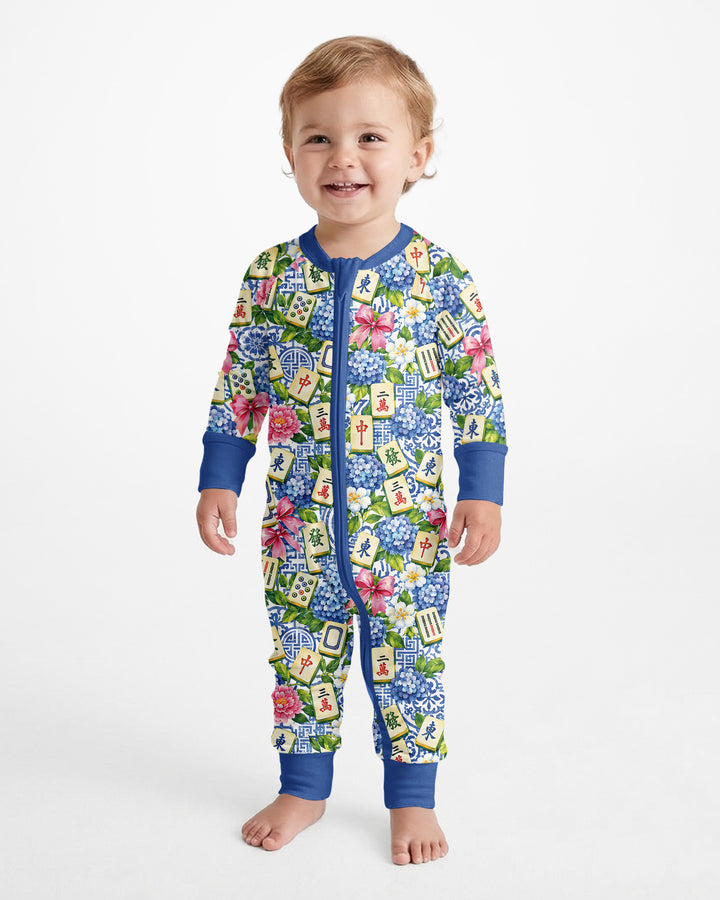 Mahjong in Bloom Bamboo Convertible Zippy