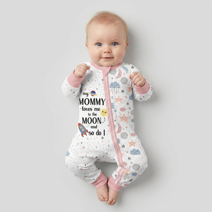 My Mommy Loves Me To The Moon And So Do I Bamboo Convertible Zippy