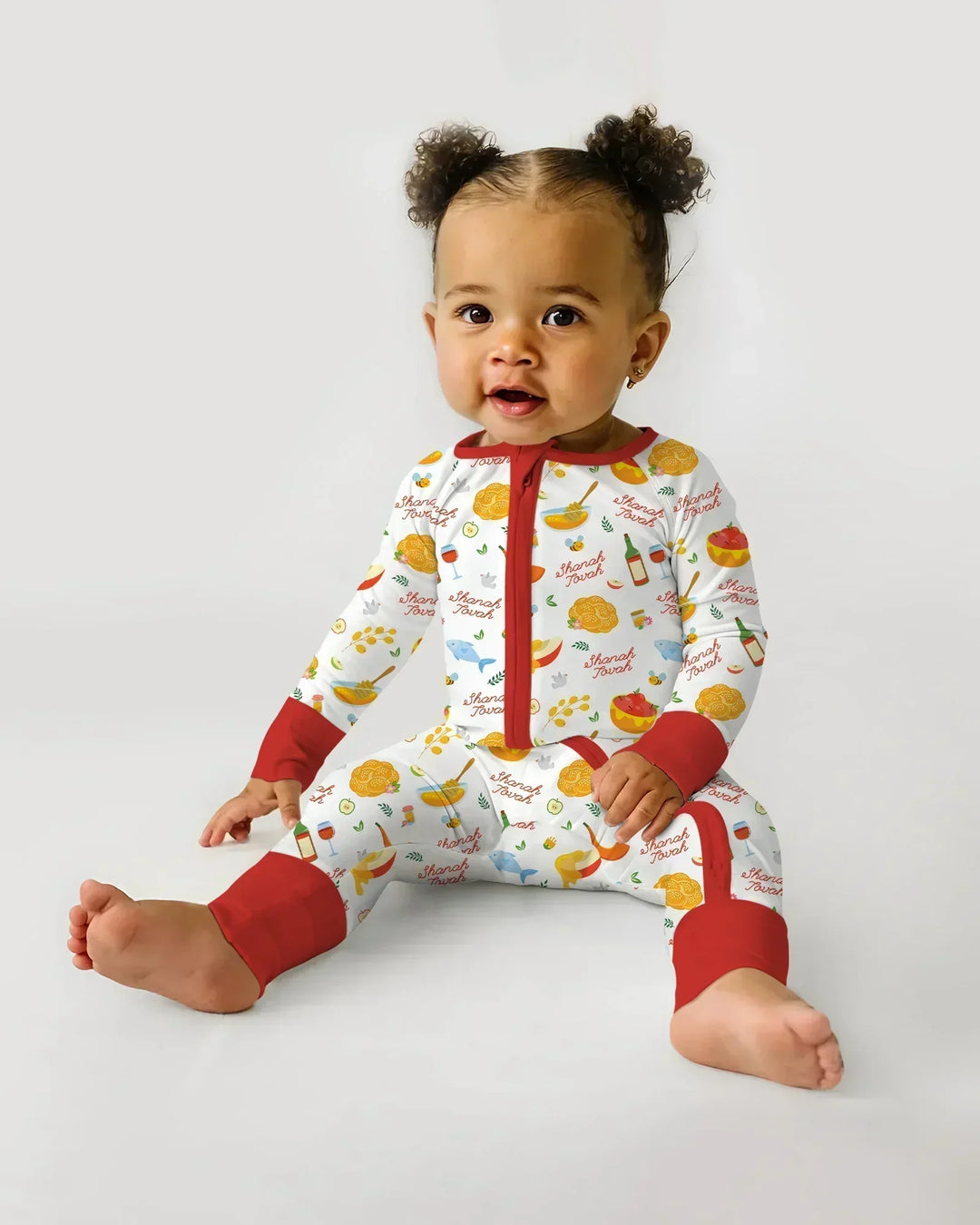 Shanah Tovah Family Matching Bamboo Convertible Zippy