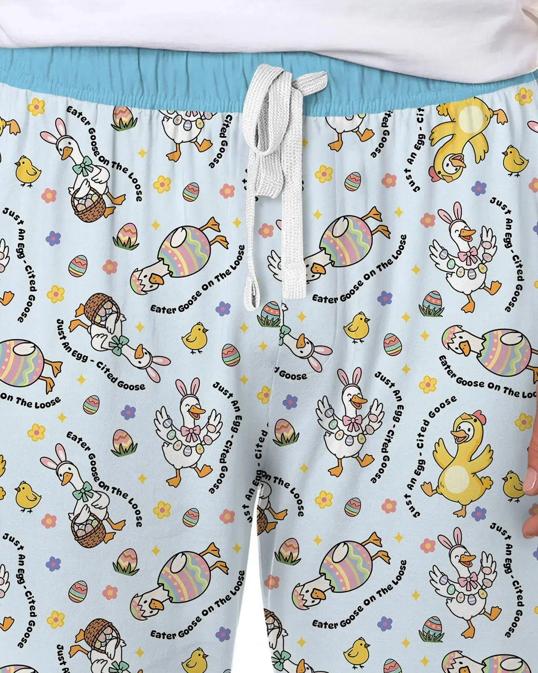 Easter Goose Family Matching Bamboo Men's Pajama Set