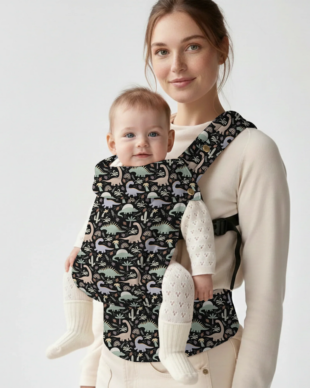 Minimal Dinosaur Desert Baby Carrier