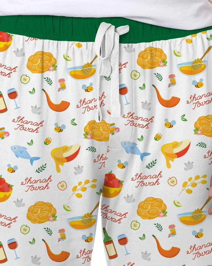 Shanah Tovah Family Matching Bamboo Men's Pajama Set